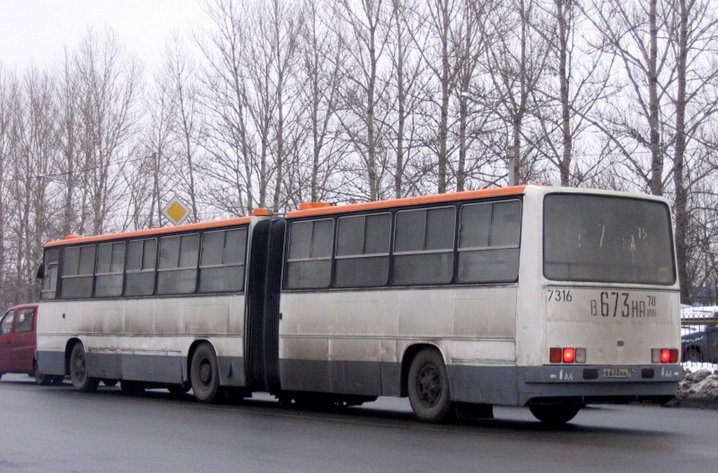 Санкт-Петербург, Ikarus 280.33 № 7316