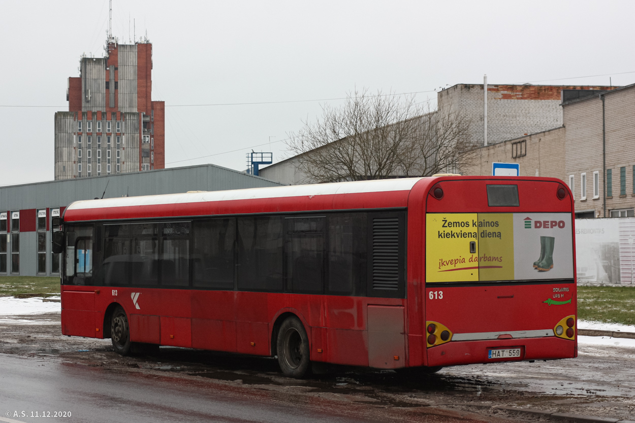 Литва, Solaris Urbino II 12 № 613