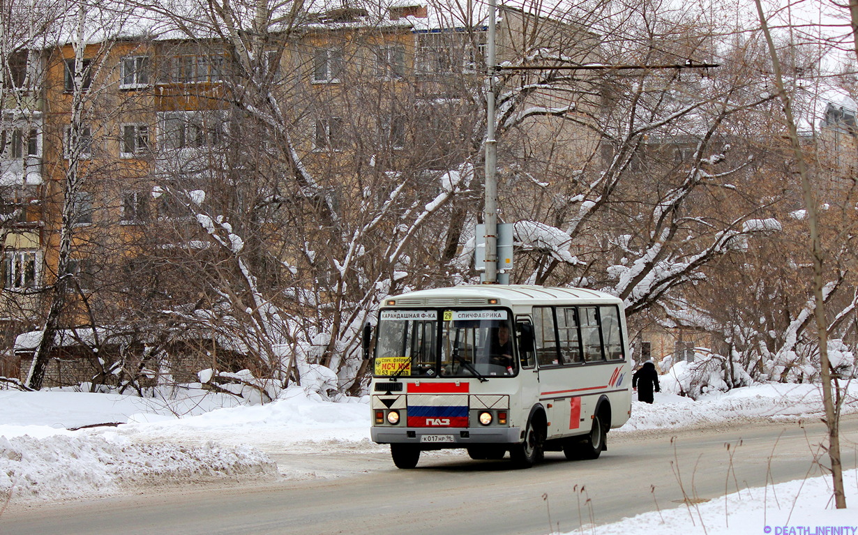 Томская область, ПАЗ-32054 № К 017 НР 96