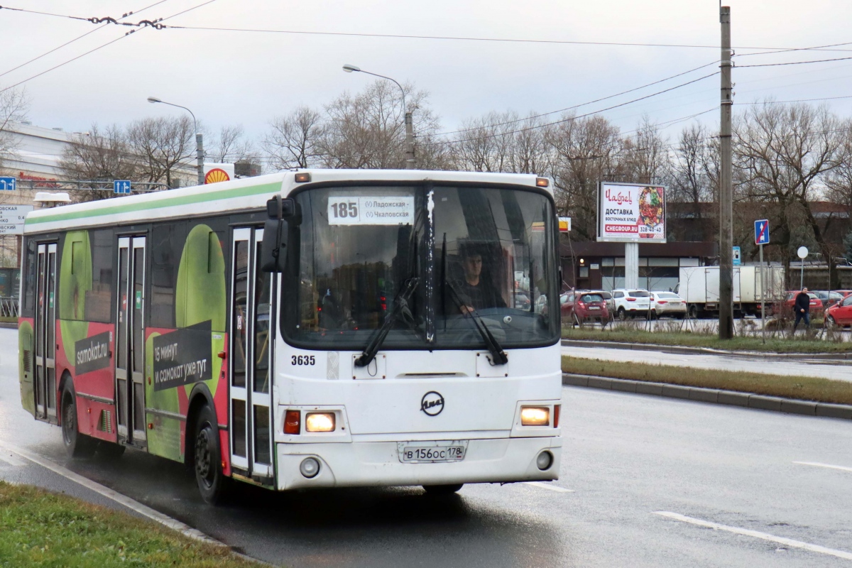 Санкт-Петербург, ЛиАЗ-5293.60 № 3635