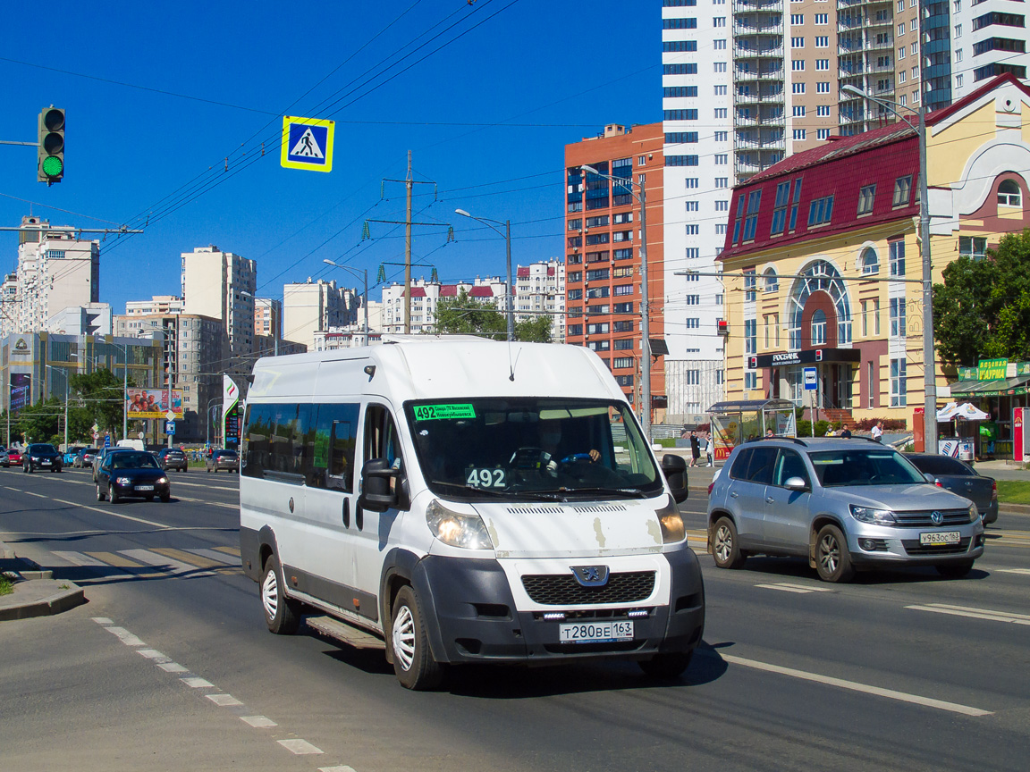 Самарская область, Нижегородец-2227SK (Peugeot Boxer) № Т 280 ВЕ 163