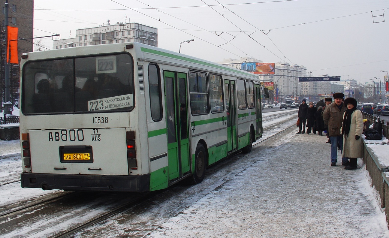 Москва, ЛиАЗ-5256.25 № 10538