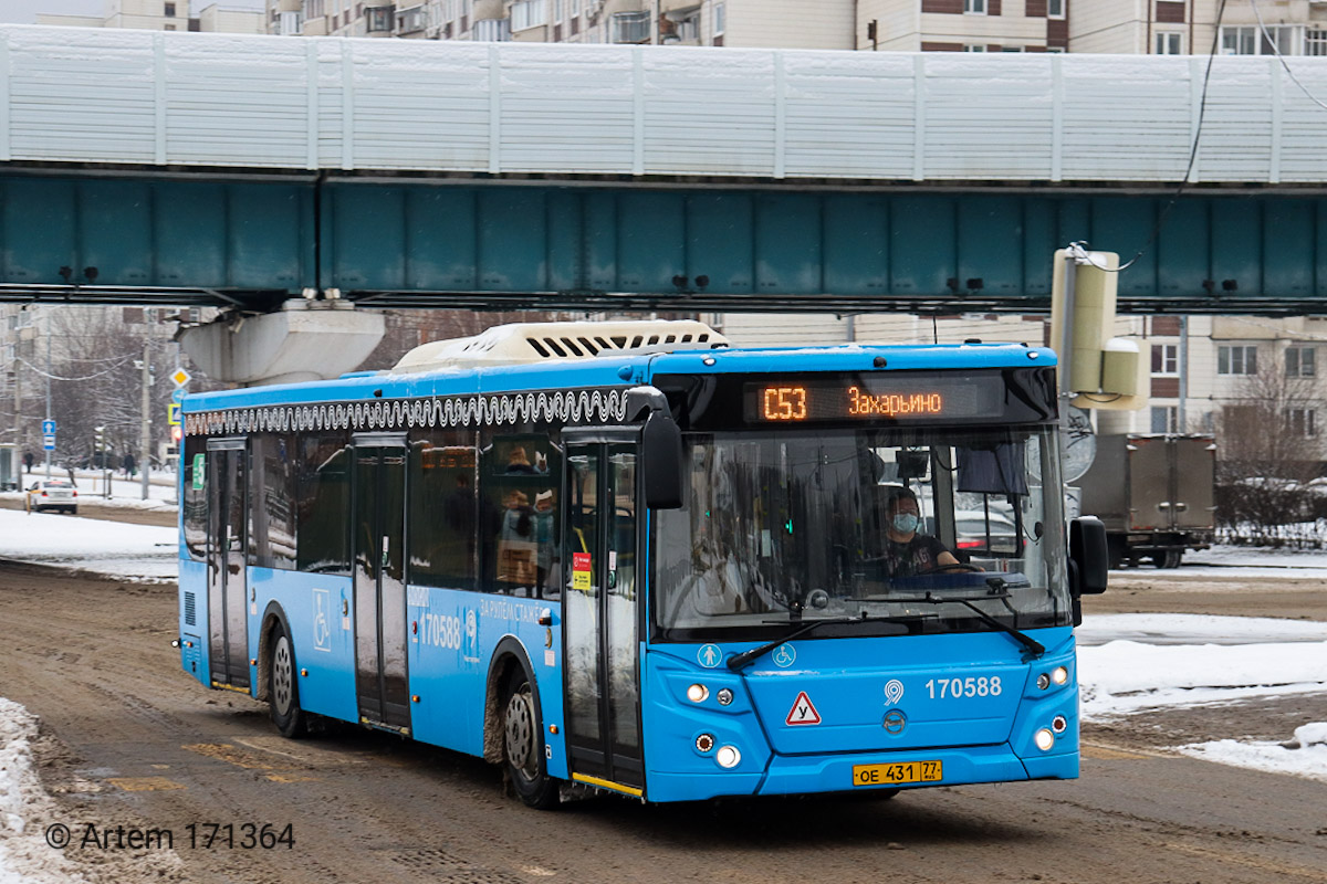 Moscow, LiAZ-5292.65 # 170588