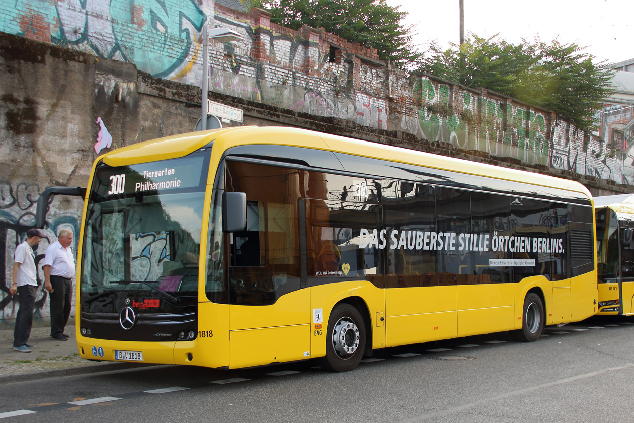 Берлин, Mercedes-Benz eCitaro № 1818