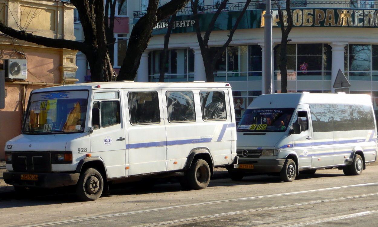 Одесская область, Mercedes-Benz T2 709D № 928