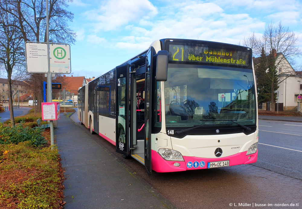 Нижняя Саксония, Mercedes-Benz Citaro C2 G № 148