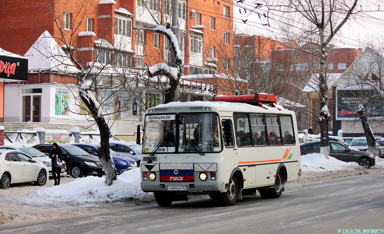 Томская область, ПАЗ-32054 № К 689 ЕМ 70