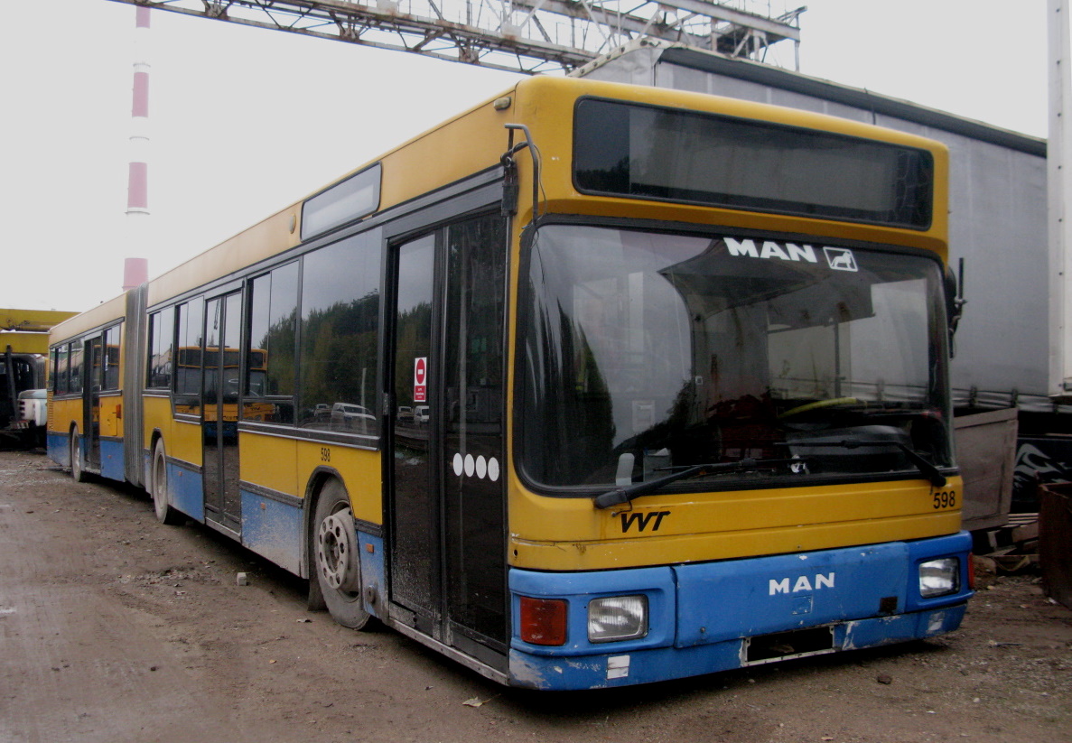 Литва, MAN A11 NG262 № 598; Литва — Списанные автобусы