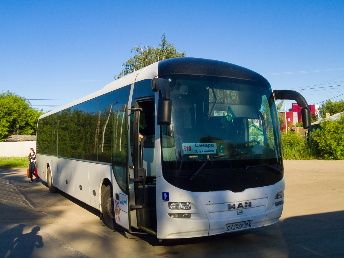 Самарская область, MAN R14 Lion's Regio C ÜL314 C № С 715 КР 163