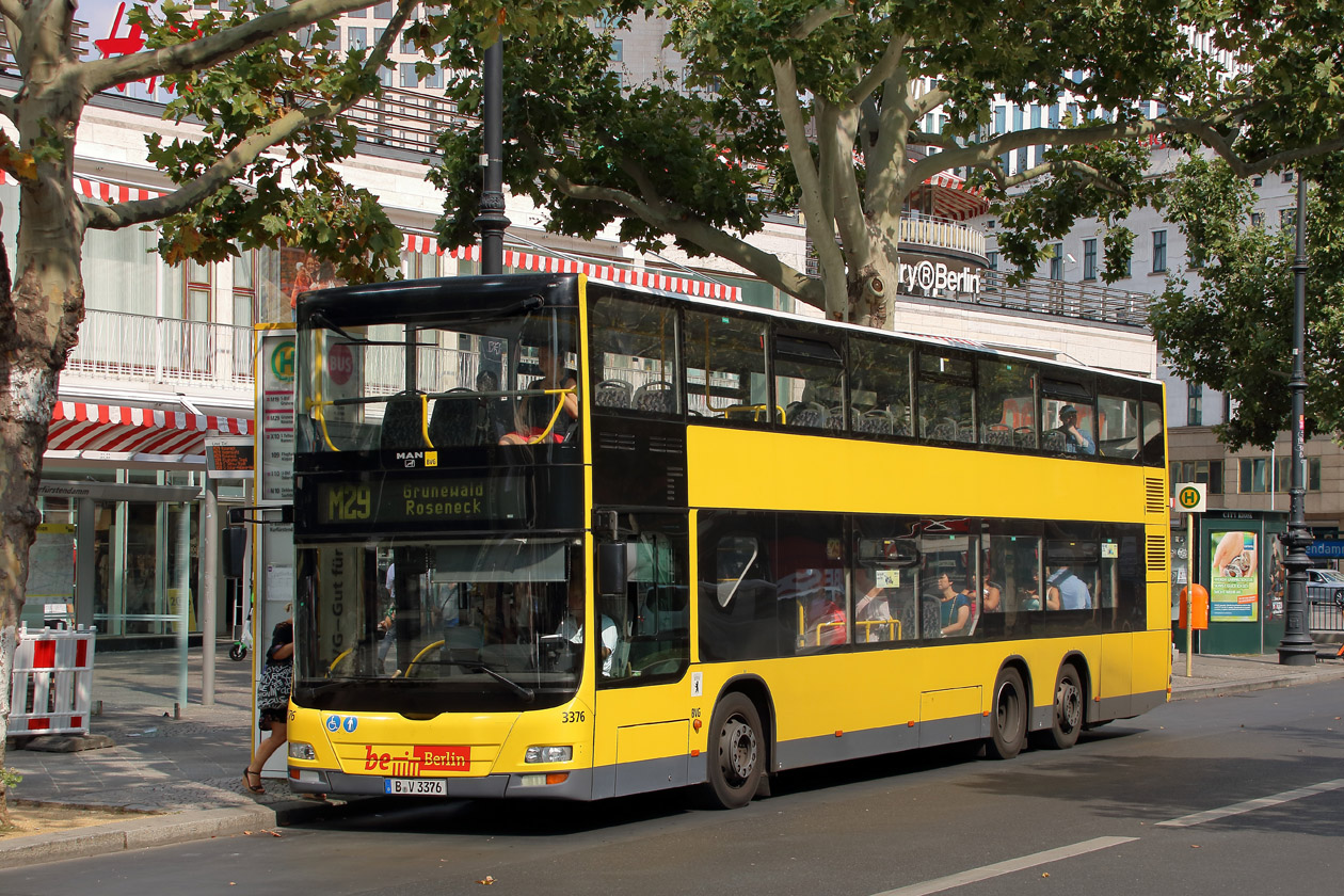 Берлин, MAN A39 Lion's City DD ND313 № 3376