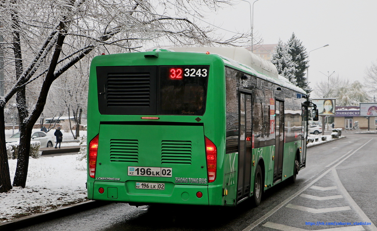 Алматы, Zhong Tong LCK6125HGAN № 3243