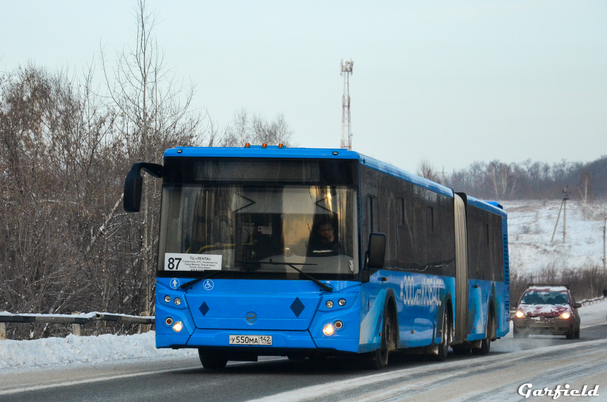 Kemerovo region - Kuzbass, LiAZ-6213.65 Nr. 550