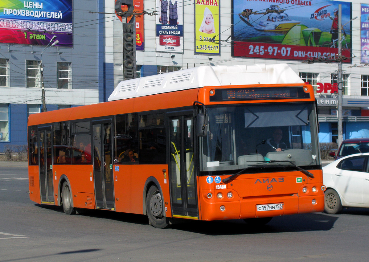 Нижегородская область, ЛиАЗ-5292.67 (CNG) № 15460