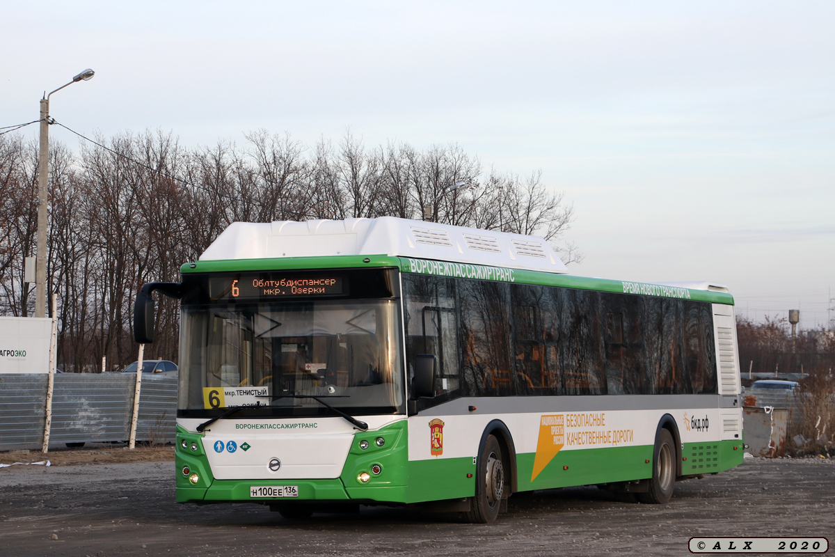 Воронежская область, ЛиАЗ-5292.67 (CNG) № Н 100 ЕЕ 136