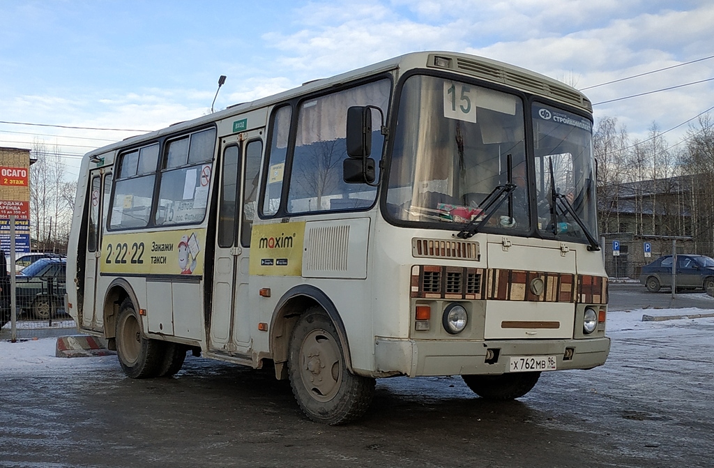 Свердловская область, ПАЗ-32054 № Х 762 МВ 96