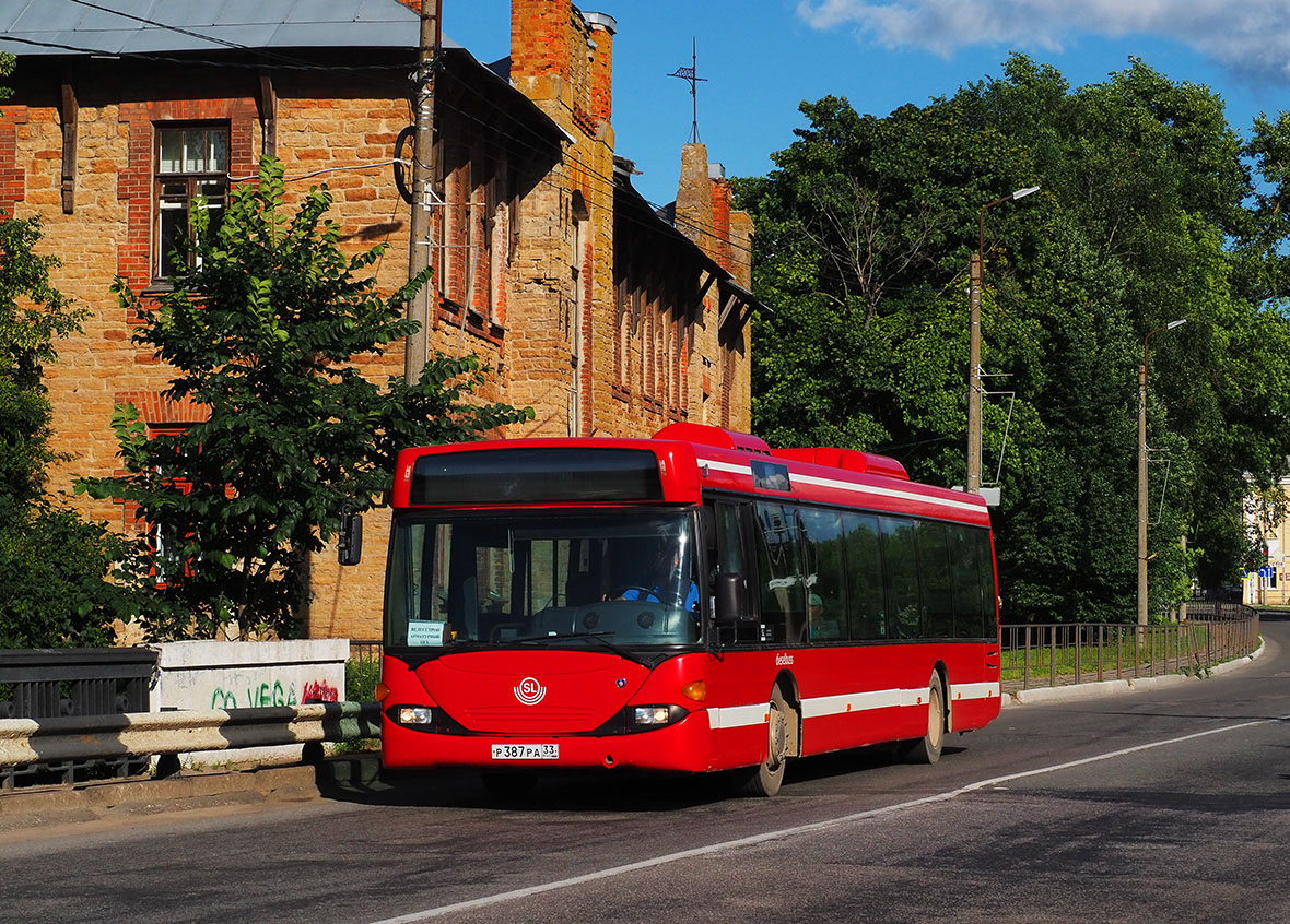 Ленинградская область, Scania OmniCity I № Р 387 РА 33