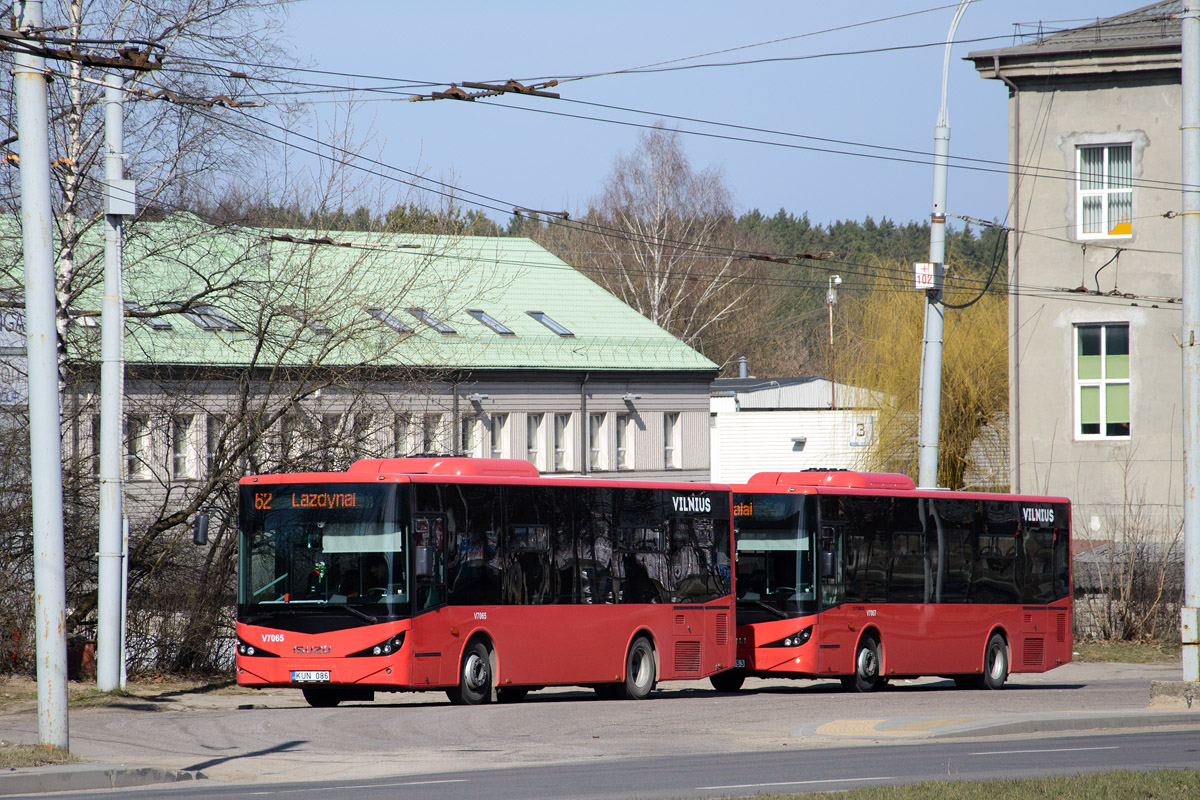 Литва, Anadolu Isuzu Citibus (Yeni) № V7065; Литва, Anadolu Isuzu Citibus (Yeni) № V7067