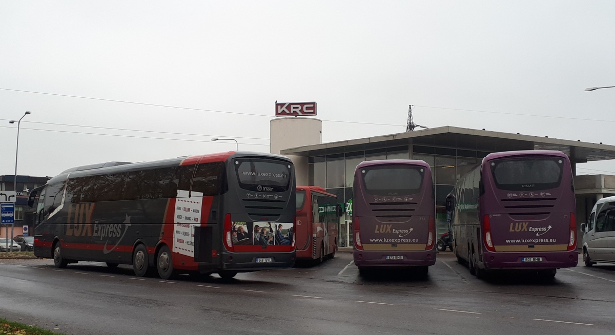 Эстония, Irizar i6 15-3,7 № 649 BYL; Эстония, Irizar i6 15-3,7 № 873 BHB; Эстония, Irizar i6 15-3,7 № 601 BHB