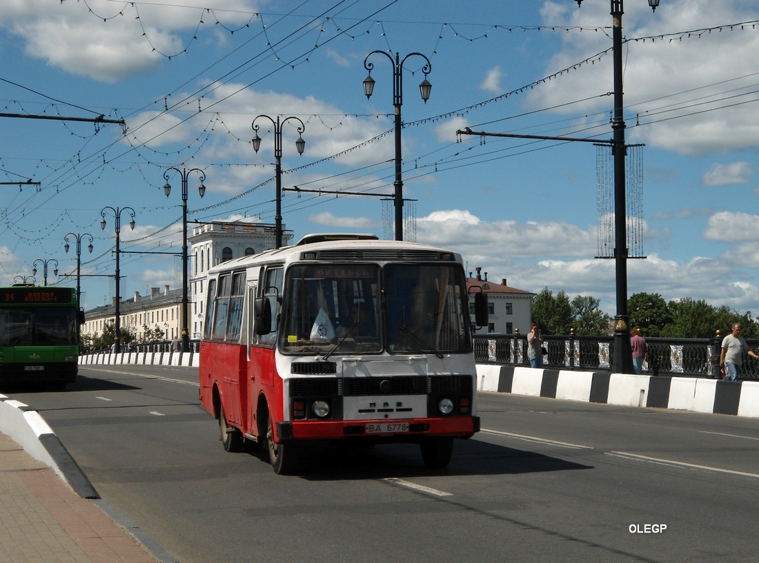 Витебская область, ПАЗ-3205 (00) № ВА 6778