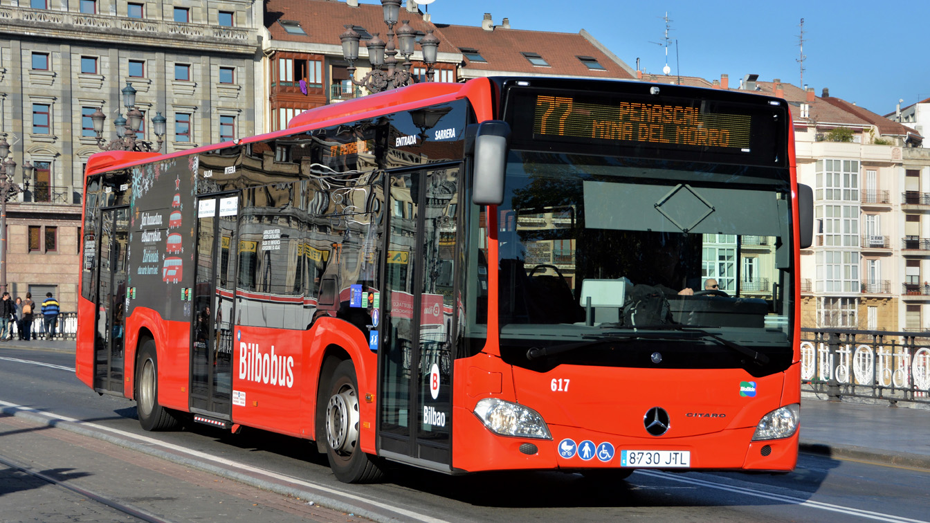 Испания, Mercedes-Benz Citaro C2 № 617