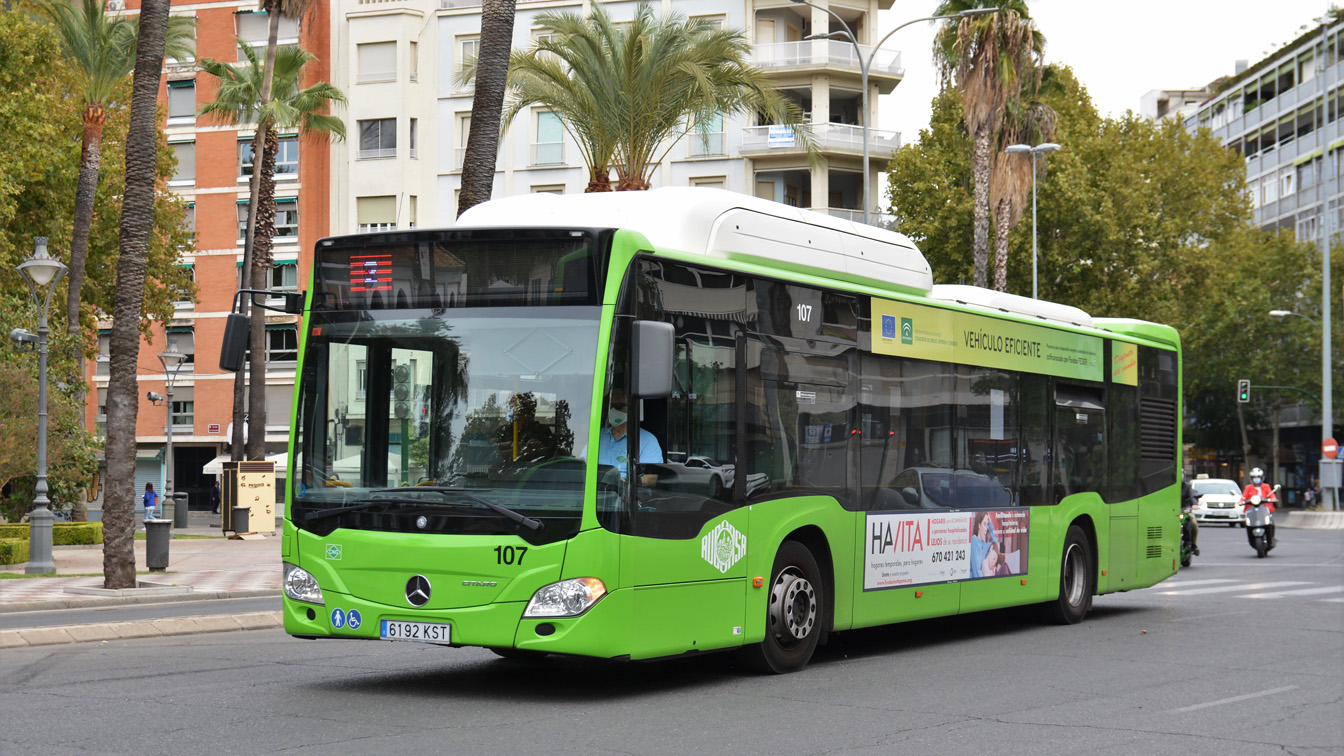 Испания, Mercedes-Benz Citaro C2 NGT № 107