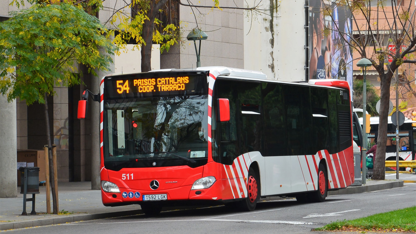 Spain, Mercedes-Benz Citaro C2 № 511