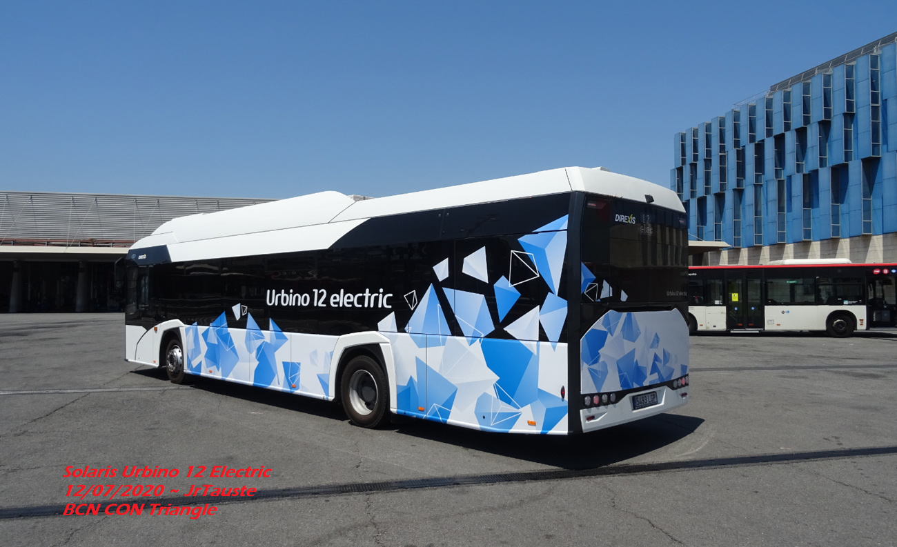 Испания, Solaris Urbino IV 12 electric № 5493 LGP