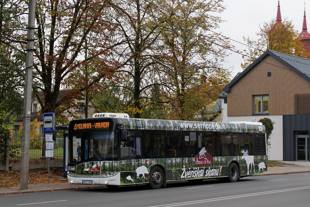 Литва, Solaris Urbino III 12 hybrid № 2190