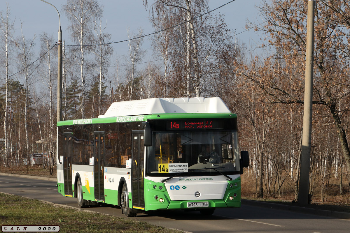 Воронежская область, ЛиАЗ-5292.67 (CNG) № К 796 ЕЕ 136