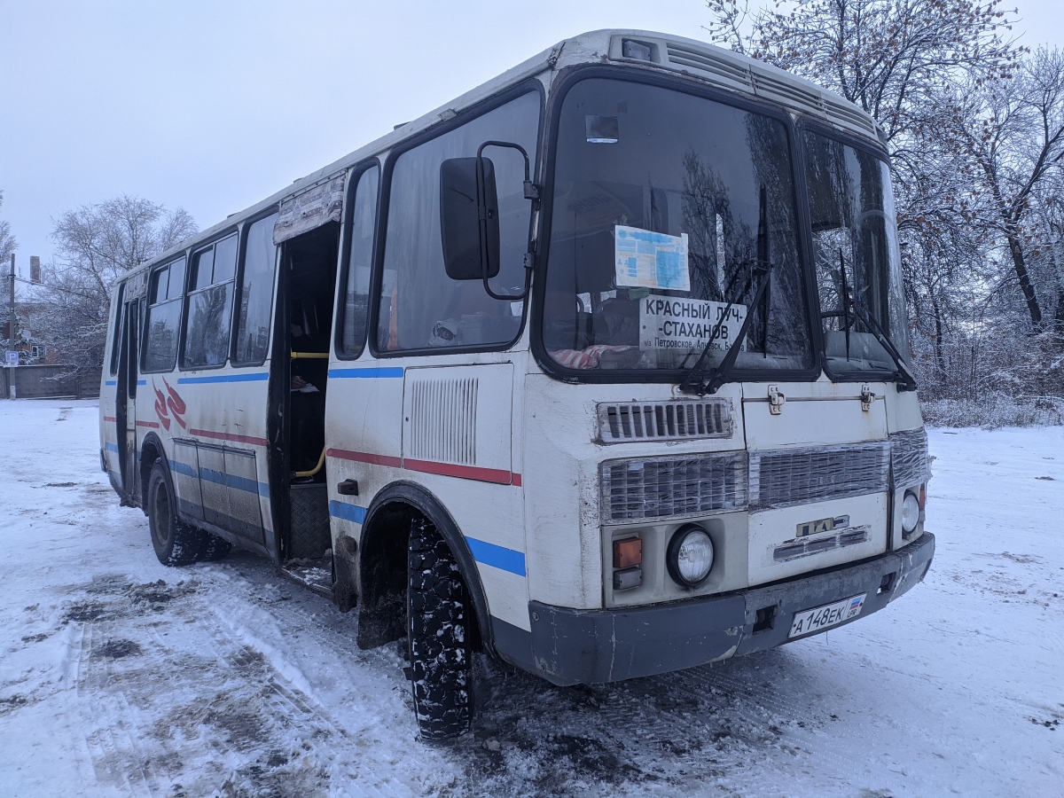 Луганская область, ПАЗ-4234 № А 148 ЕК LPR — Фото — Автобусный транспорт