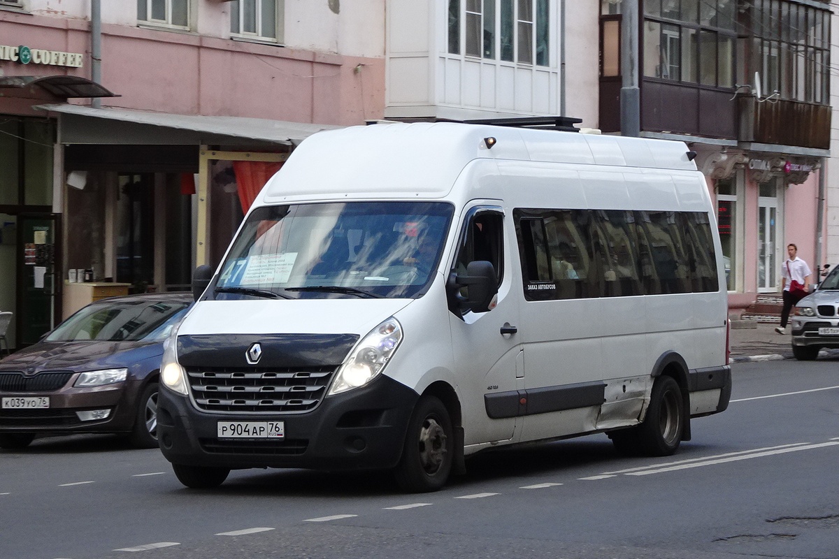 Ярославская область, Renault Master № Р 904 АР 76 — Фото — Автобусный  транспорт