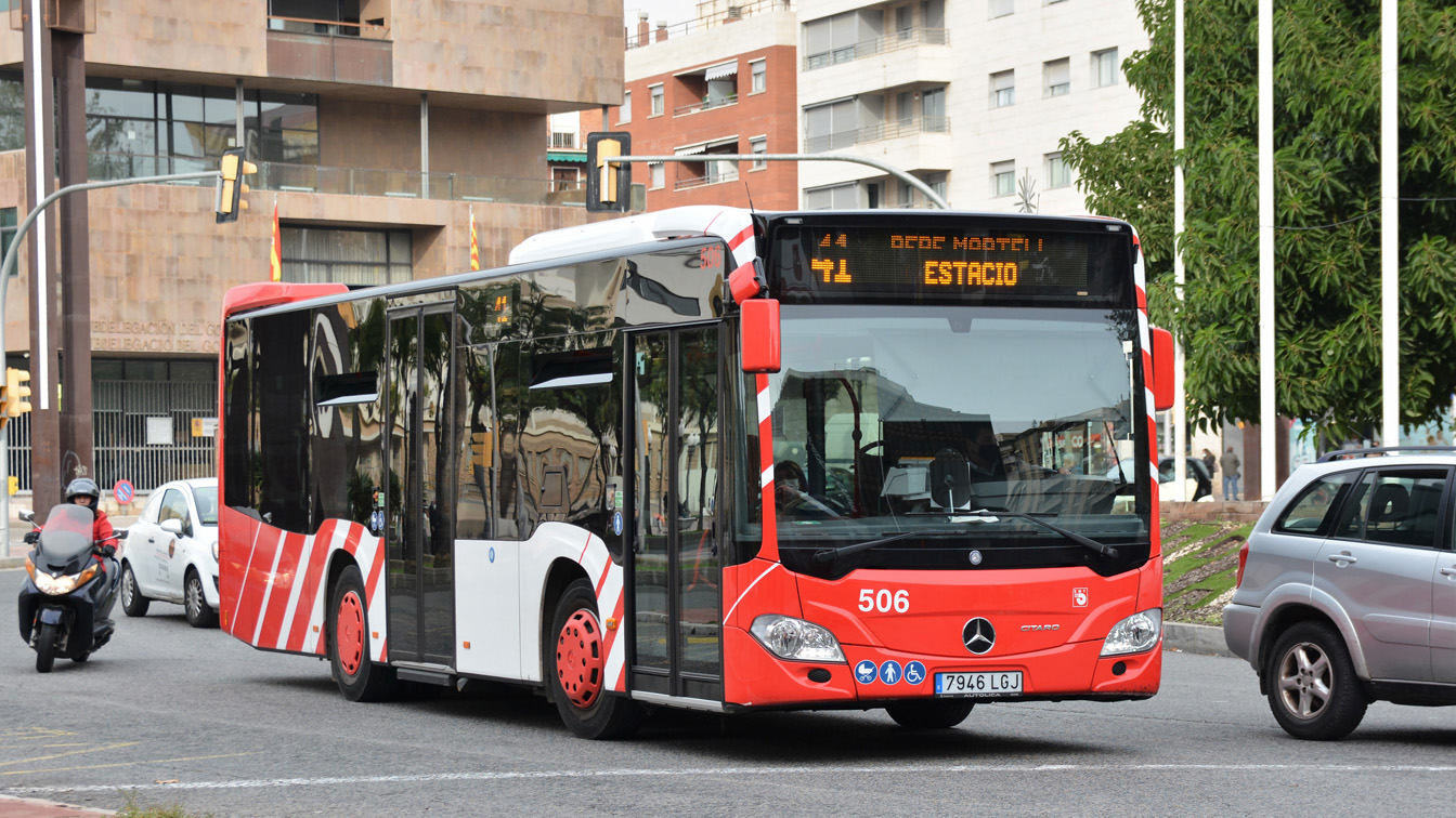 Испания, Mercedes-Benz Citaro C2 K № 506