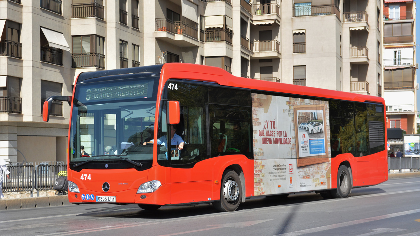 Испания, Mercedes-Benz Citaro C2 hybrid № 474