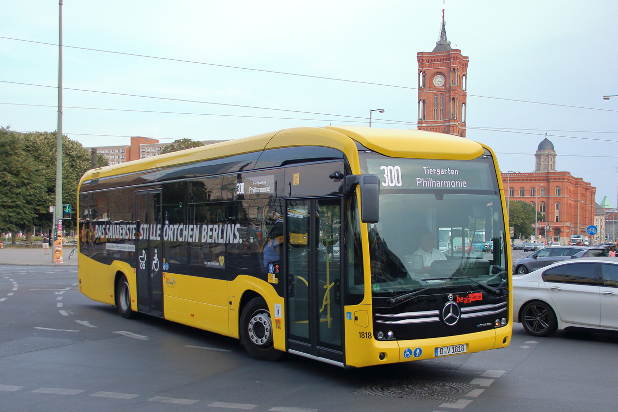 Берлин, Mercedes-Benz eCitaro № 1818