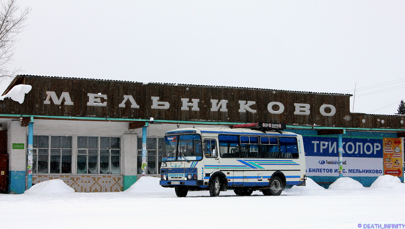 Oblast Tomsk, PAZ-32053 Nr. К 321 СУ 70