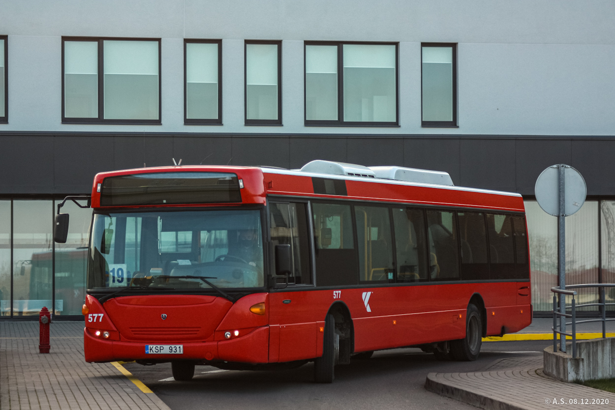 Литва, Scania OmniCity II № 577