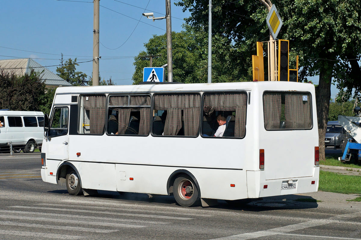 Кабардино-Балкария, Волжанин-3290.10 (БАЗ А079) № С 443 ЕХ 07