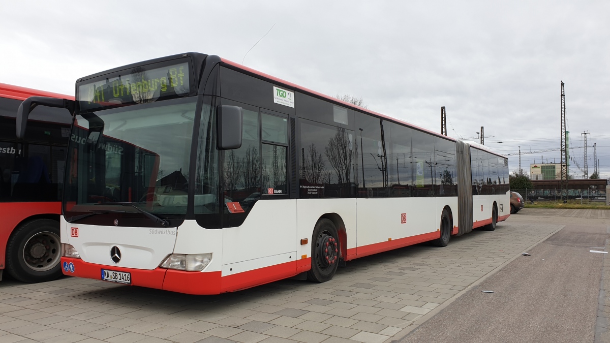 Баден-Вюртемберг, Mercedes-Benz O530G Citaro facelift G № KA-SB 1416