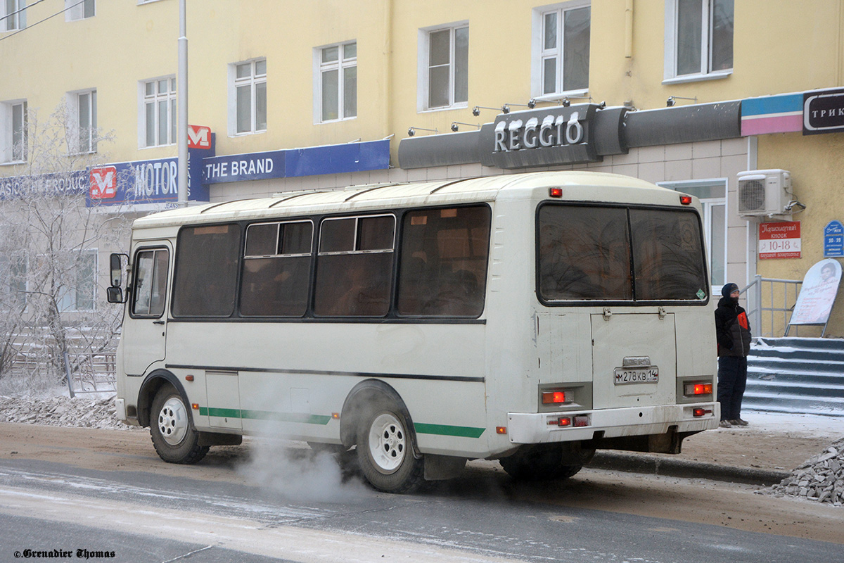 Саха (Якутия), ПАЗ-32054 № М 278 КВ 14