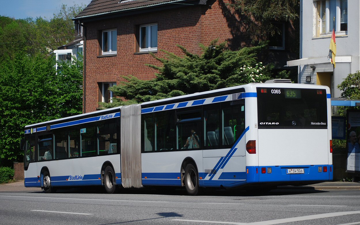 Северный Рейн-Вестфалия, Mercedes-Benz O530G Citaro G № 0365