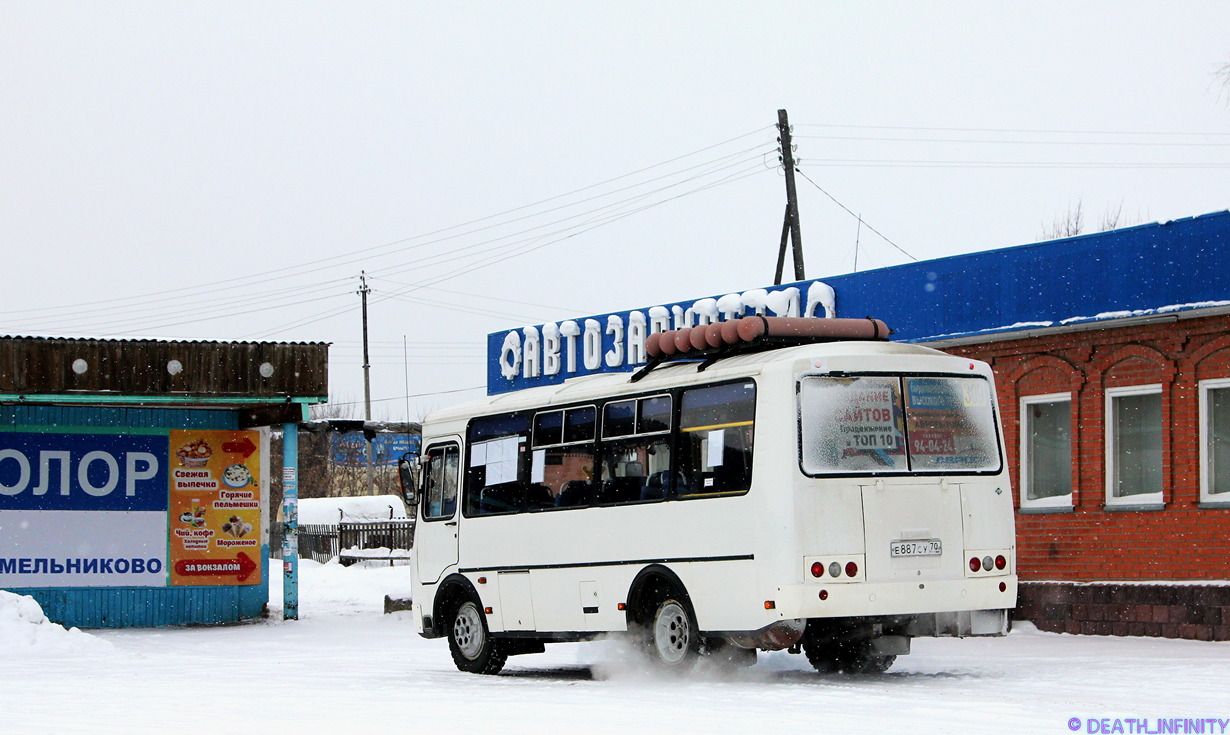 Томская область, ПАЗ-32054 № Е 887 СУ 70