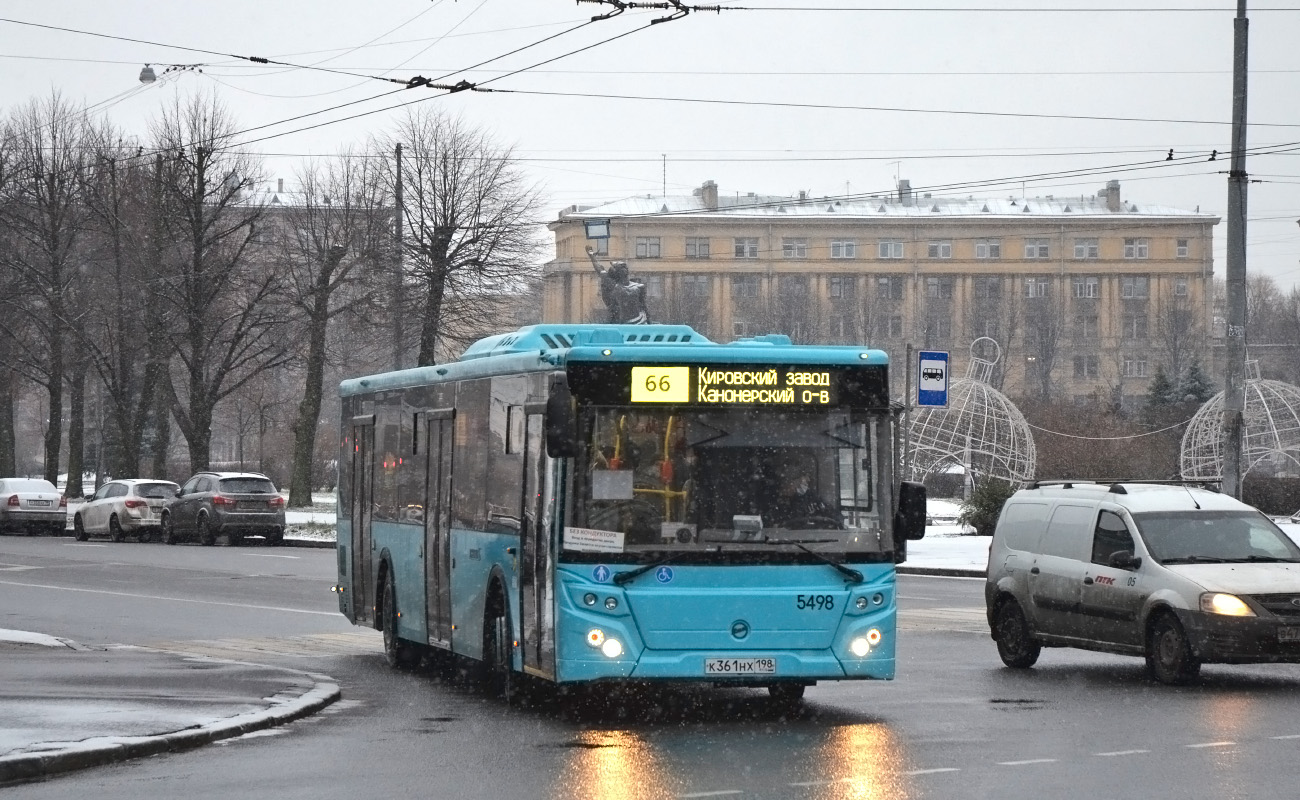 Санкт-Петербург, ЛиАЗ-5292.65 № 5498