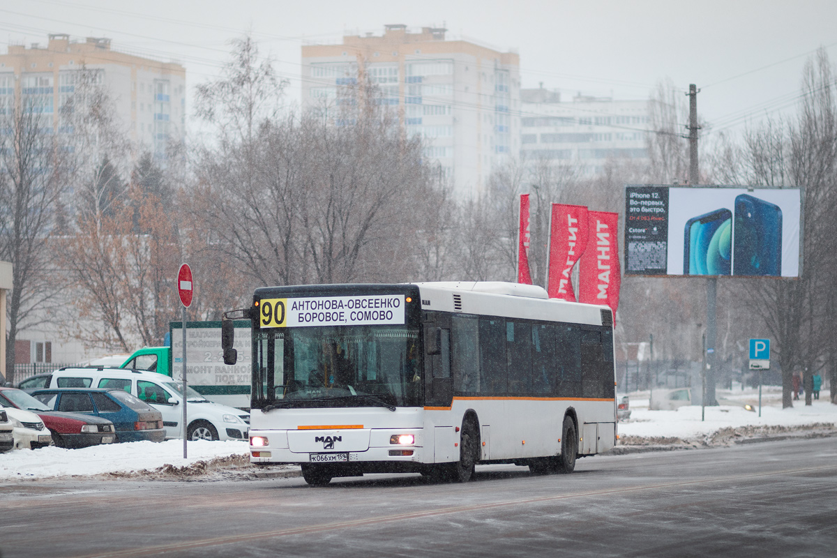 Воронежская область, MAN A21 NL263 № К 066 ХМ 159
