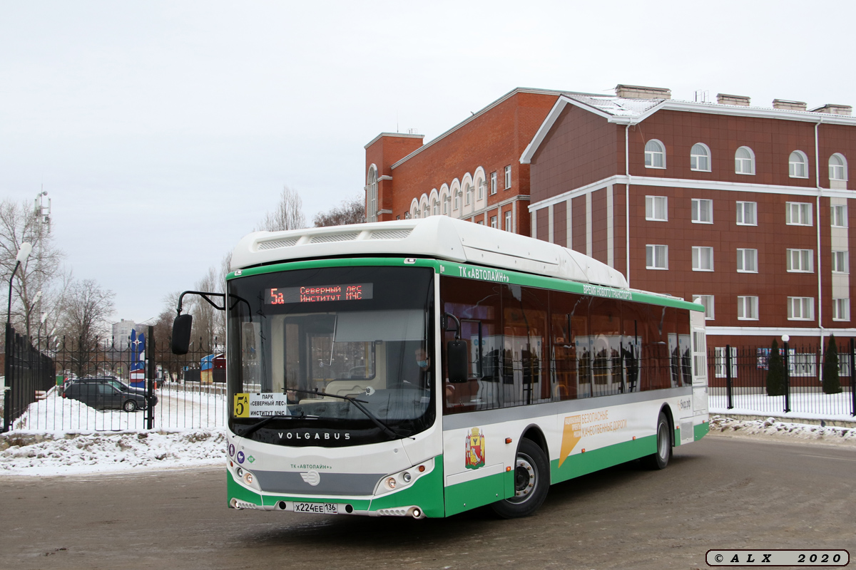 Воронежская область, Volgabus-5270.G2 (CNG) № Х 224 ЕЕ 136