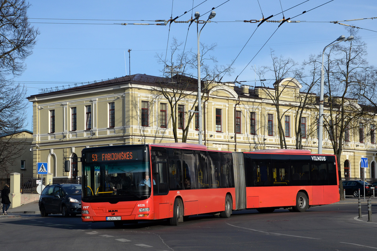 Литва, MAN A23 Lion's City GL NG313 № 4026