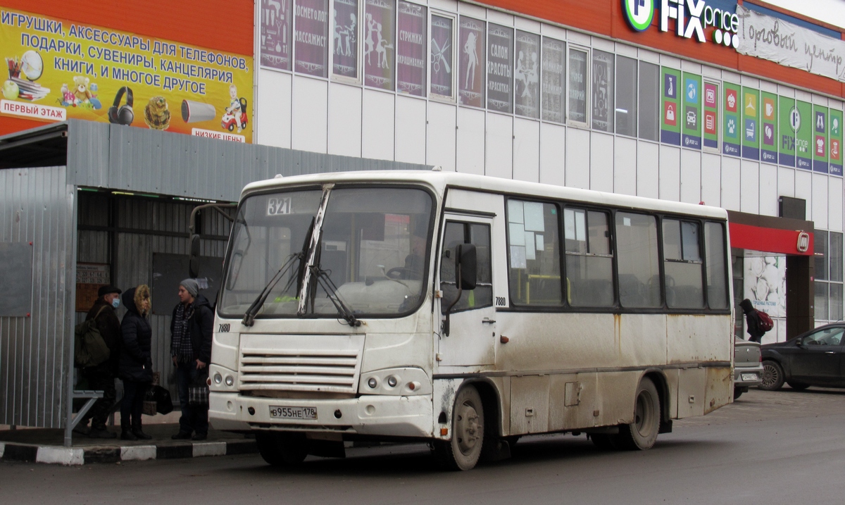 Ленинградская область, ПАЗ-320402-05 № 7880