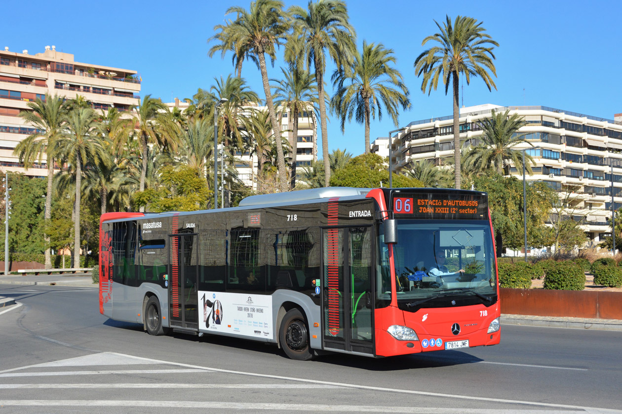 Испания, Mercedes-Benz Citaro C2 № 718