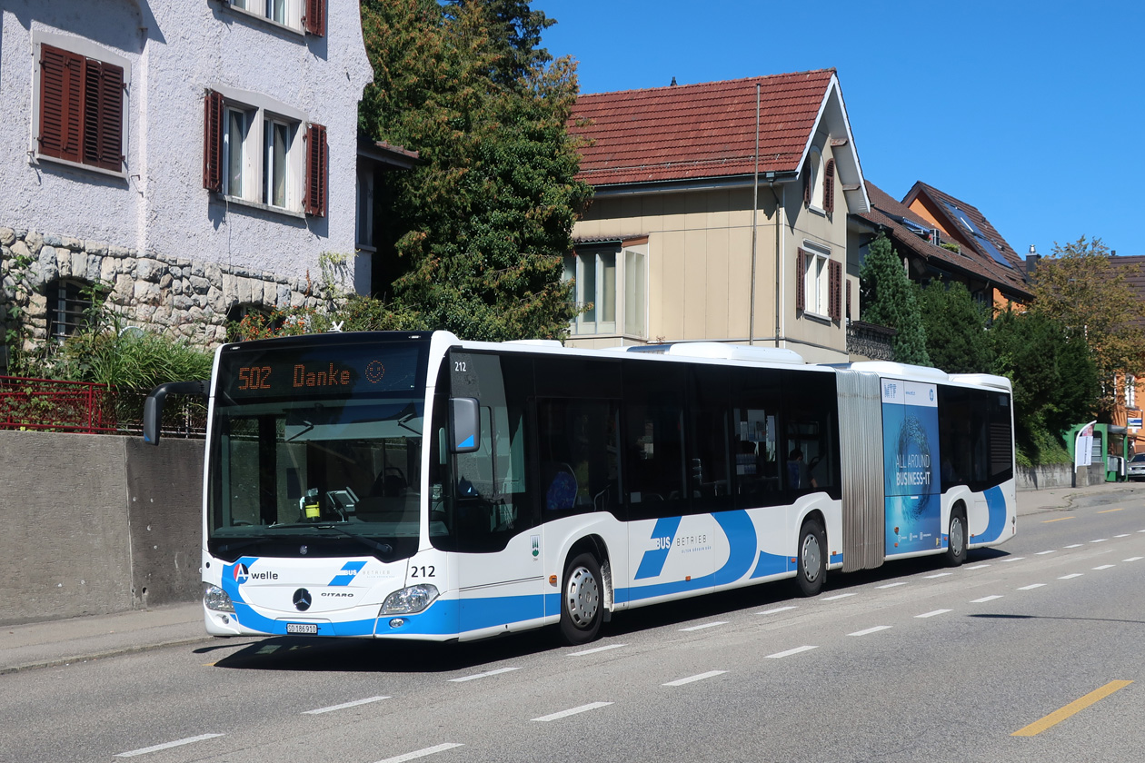 Швейцария, Mercedes-Benz Citaro C2 G № 212