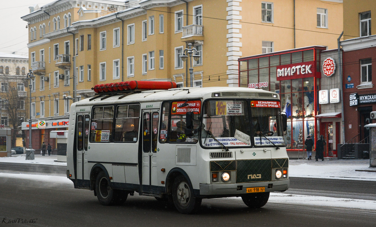 Кемеровская область - Кузбасс, ПАЗ-32054 № 823