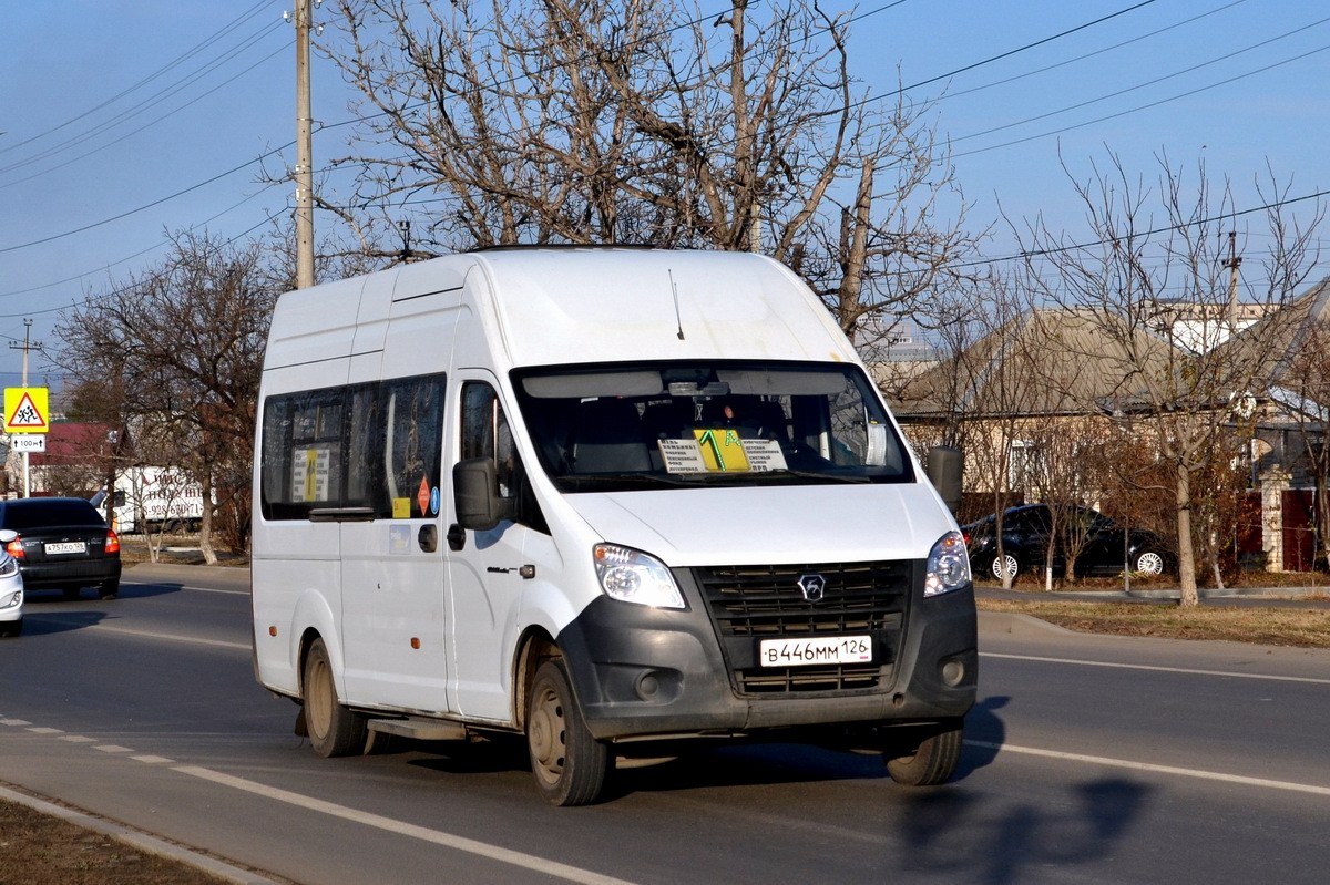 Ставропольский край, ГАЗ-A65R33 Next № В 446 ММ 126